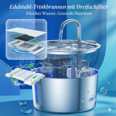 Frisches Wasser für glückliche, gesunde Tiere